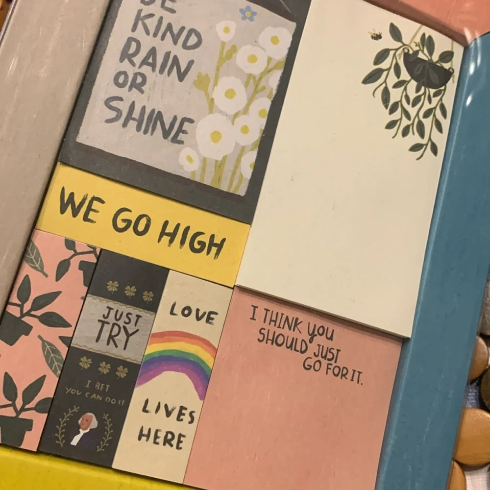 Anne Bentley Inspired Life 420 Desktop Sticky Notes Box Set